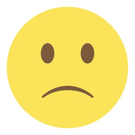 Slightly Sad Face Emoji Stickers By Ethanwonggd Redbubble