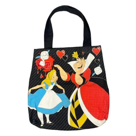 Disney Loungefly Alice In Wonderland Tote Bag Painting The Roses Red