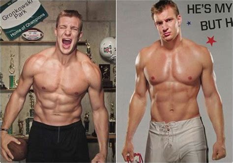 Rob Gronkowski Shirtless Muscle And Fitness 500350 Crushes And