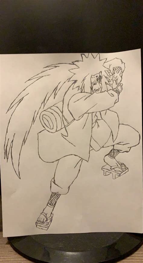 Jiraiya Sketch Naruto By Cohen0705 On Deviantart