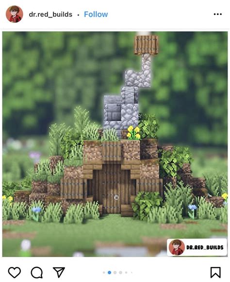 Cute Dirt Hut In Minecraft