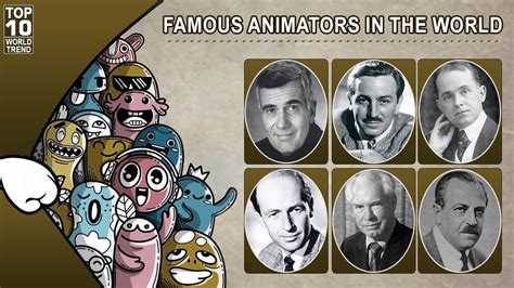 Famous Animators In The World Greatest Cartoonists Top 10 World
