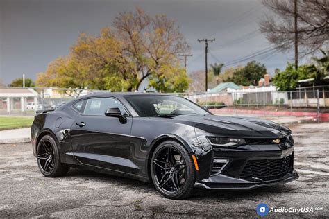 2018 Chevy Camaro 2ss On 20 Marquee Wheels 3259 Gloss Black In 2020