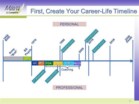 7 Career Timeline Templates Free Sample Example Format Download