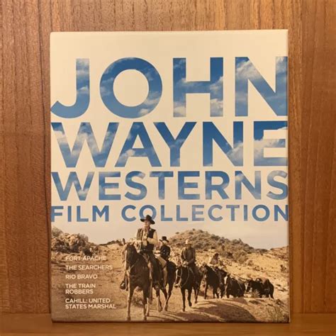 John Wayne Westerns Film Collection Blu Ray Disc Set Excellent