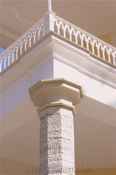 Limestone Columns From Estonia