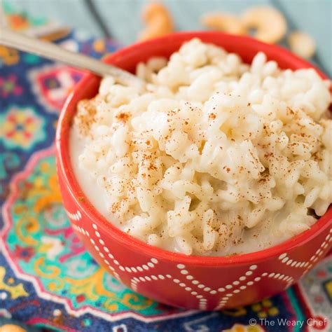 3 Ingredient Vegan Rice Pudding The Weary Chef