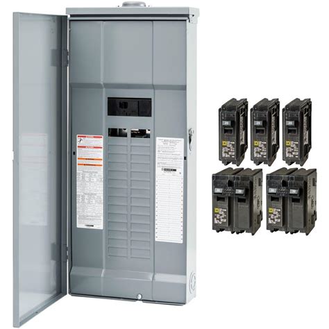 What is a breaker box? Square D Homeline 200 Amp 30-Space 60-Circuit Outdoor Main ...