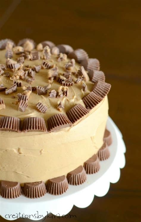 Reeses Peanut Butter Chocolate Cake Creations By Kara