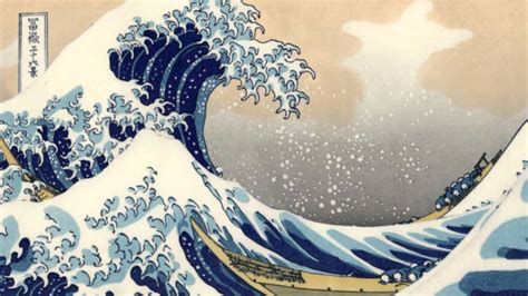 The Great Wave Off Kanagawa Animated Youtube