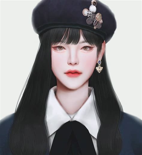 Sims 4 Korean Sim Kpop By Moongalsims On Deviantart Gambaran