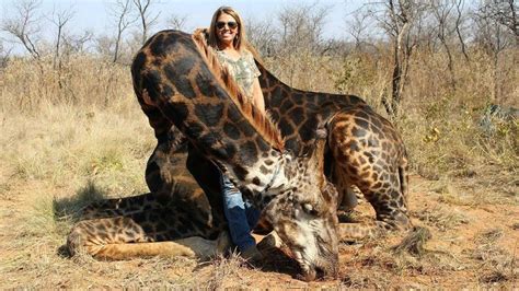 Kentucky Woman Responds To Backlash Over Giraffe Killing