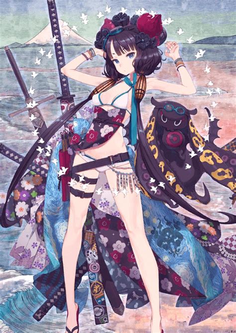 Katsushika Hokusai Saber Fate Grand Order Wiki Gamepress