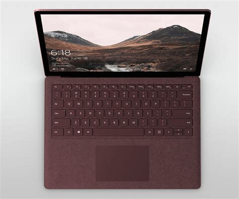 Microsoft Surface Laptop 2017 Alcantara Rachael Bell