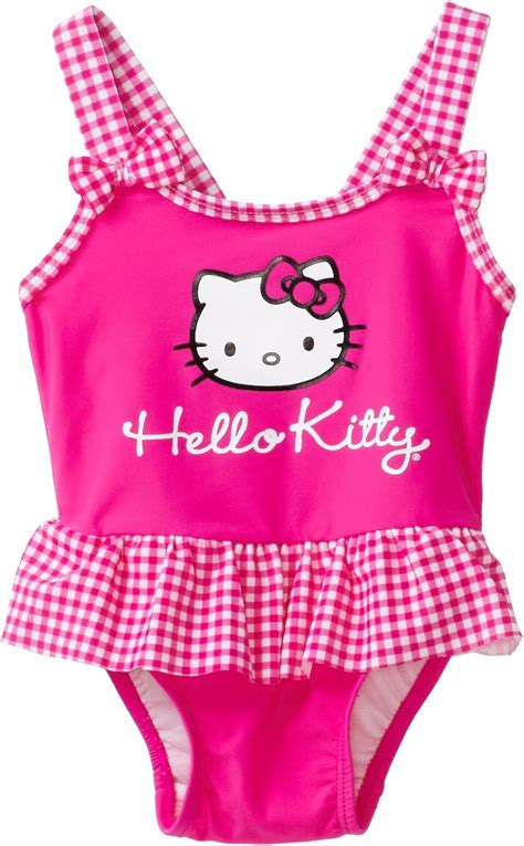 Hello Kitty Baby Girls Picnic Party One Piece Swimsuit