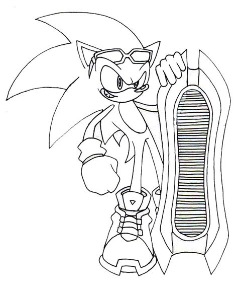 Maybe you would like to learn more about one of these? Sonic Skate Coloring Page : Kids Play Color