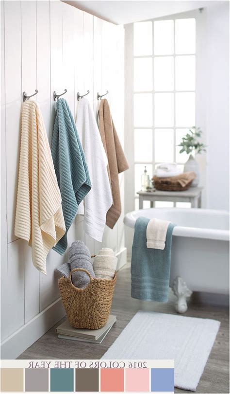 30 Bathroom Towel Color Combinations Decoomo