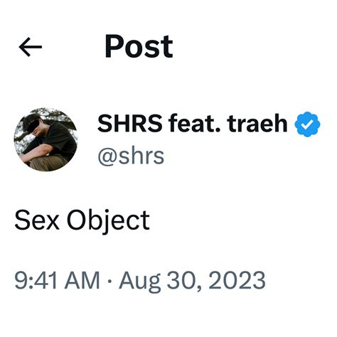 Sex Object Feat Traeh