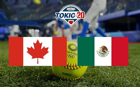 México Vs Canadá Softbol De Los Juegos Olímpicos Dónde Ver En Vivo Séptima Entrada