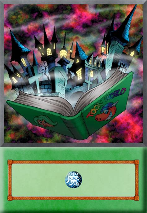 Yu Gi Oh Anime Card Toon World By Jtx1213 On Deviantart