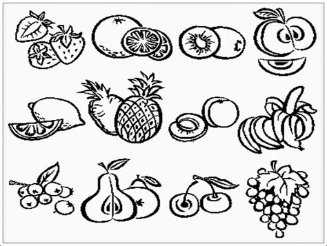 Colored pencil fruit drawing collection images. Mewarnai Gambar Buah-Buahan | Anak Cemerlang