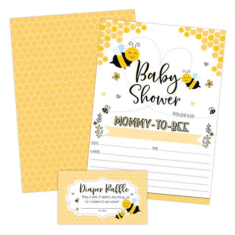 Buy Mom To Bee Baby Shower Invitations Neutral Yellow Bee Baby Shower