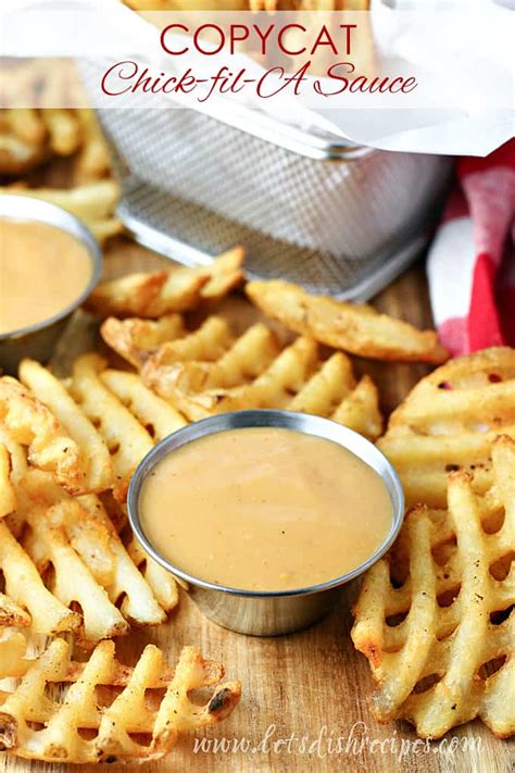Click on times in the instructions to start a kitchen timer while cooking. Chick-fil-A Sauce (Copycat Recipe) — Let's Dish Recipes