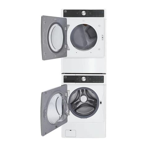 Kenmore Elite Stackable Front Load Washer With Steam Cycle White