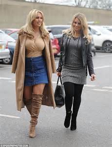 Towies Kate Wright Flaunts Shapely Legs As She Joins Danielle