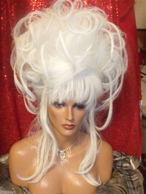 Wow Vegas Wigs Coronation Updo Piecey Long Tendrils Look Hot Off The