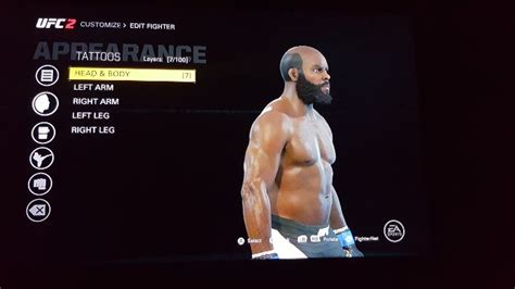 Ufc 2 Game Face Ea Sports Ufc 2 How To Create Michael Jackson Using