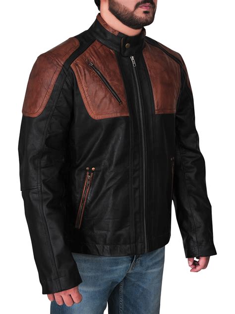Harley Davidson Triple Vent Leather Jacket Men Jacket Mauvetree