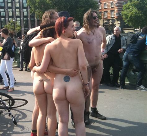 World Naked Bike Ride London England