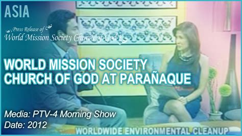 [philippine news] world mission society church of god at parañaque youtube