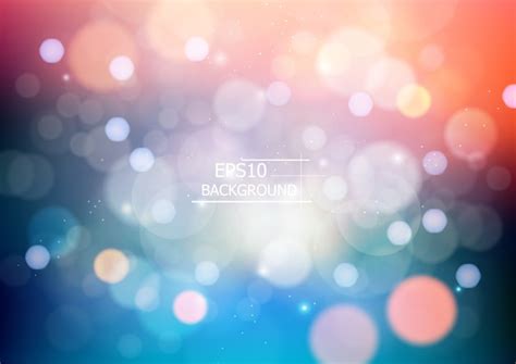Premium Vector Abstract Colorful Bokeh Blurred Background