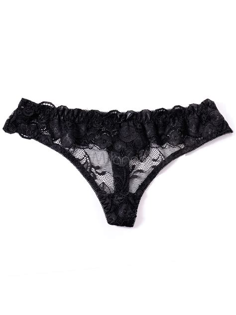 black lace underwear women s sheer panty