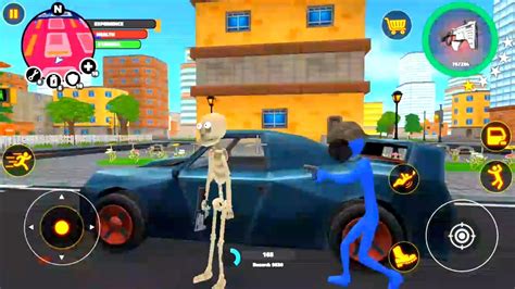 Stickman Skeleton Vs Ny City Police Stickman Superhero New Game