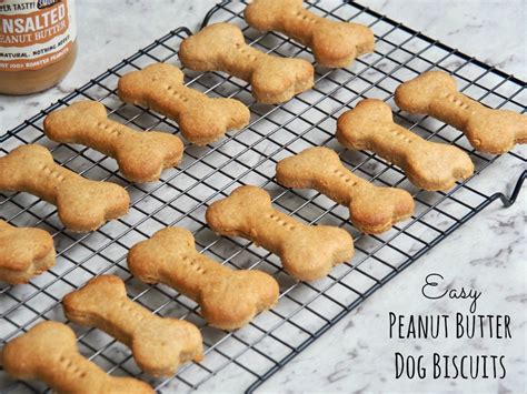 Easy Peanut Butter Dog Biscuits The Annoyed Thyroid