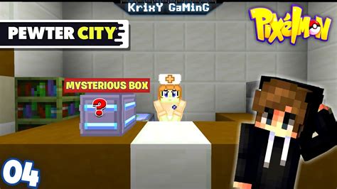 Nurse Joy Gave Me A Mysterious Box Pixelmon Gameplay 04 Youtube