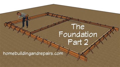 Two Story Open Floor Plan Forming Rebar And Concrete Foundation