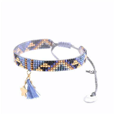 Mishky Beaded Bracelet With Tassel And Star Macui Be