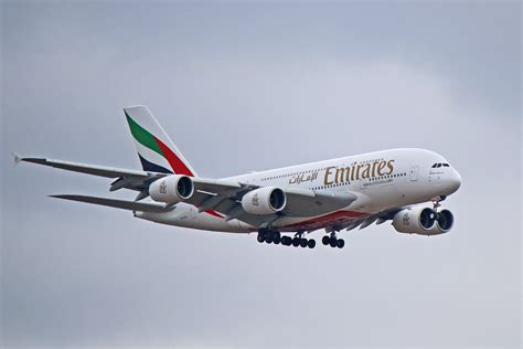 A6 Eun Emirates Airlines Airbus A380 800 In Service Since 2016