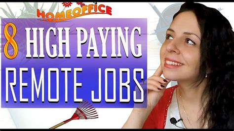 Highest Paying Work At Home Jobs 2021 That Require Minimum Experience Work From Home Jobs