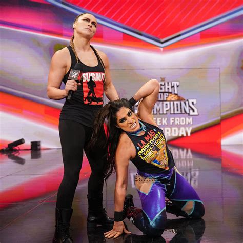 Raquel Rodríguez With Ronda Rousey Monday Night Raw May 15 2023 Wwe Photo 44955568 Fanpop