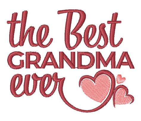 Best Grandma Embroidery Designs Machine Embroidery Designs At