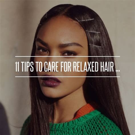 11 Tips To Care For Relaxed Hair Relaxed Hair Long Relaxed Hair