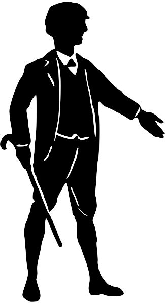 Gentleman Silhouette 3 Clipart Panda Free Clipart Images