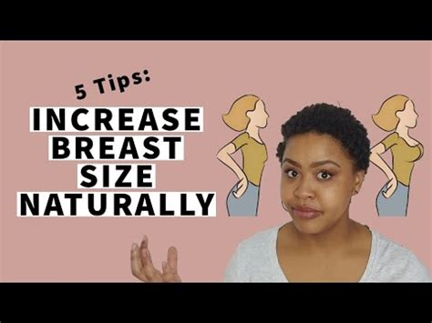 How To Grow Breasts Naturally No Surgery Breast Hacks Foxyraw Youtube