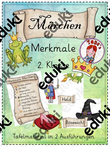 einführung märchen 2 klasse merkmale unterrichtsmaterial im fach deutsch
