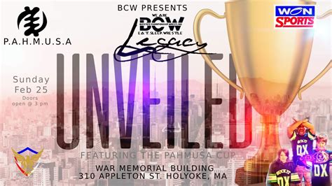 Tickets for Legacy Unveiled in Holyoke from TicketLeap